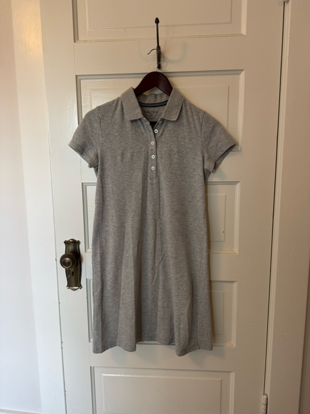 Nautica Heather Gray Polo Dress